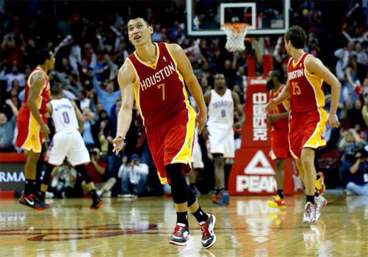 Houston's Jeremy Lin has hit up the Lakers for 28 points in three meetings this season. However, L.A. has limited his production to five points and four points in their last two encounters.