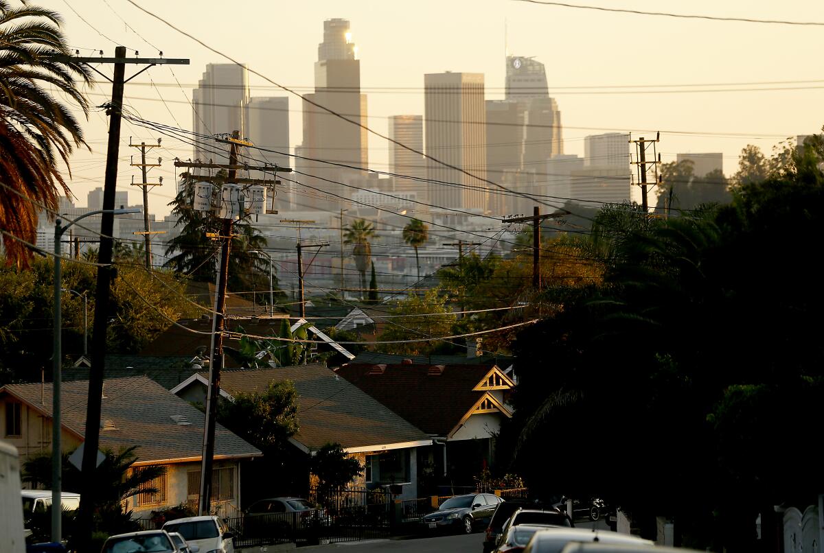 The Lincoln Heights neighborhood where Eric Tomassini and his wife Ali Greer have an urban farm.