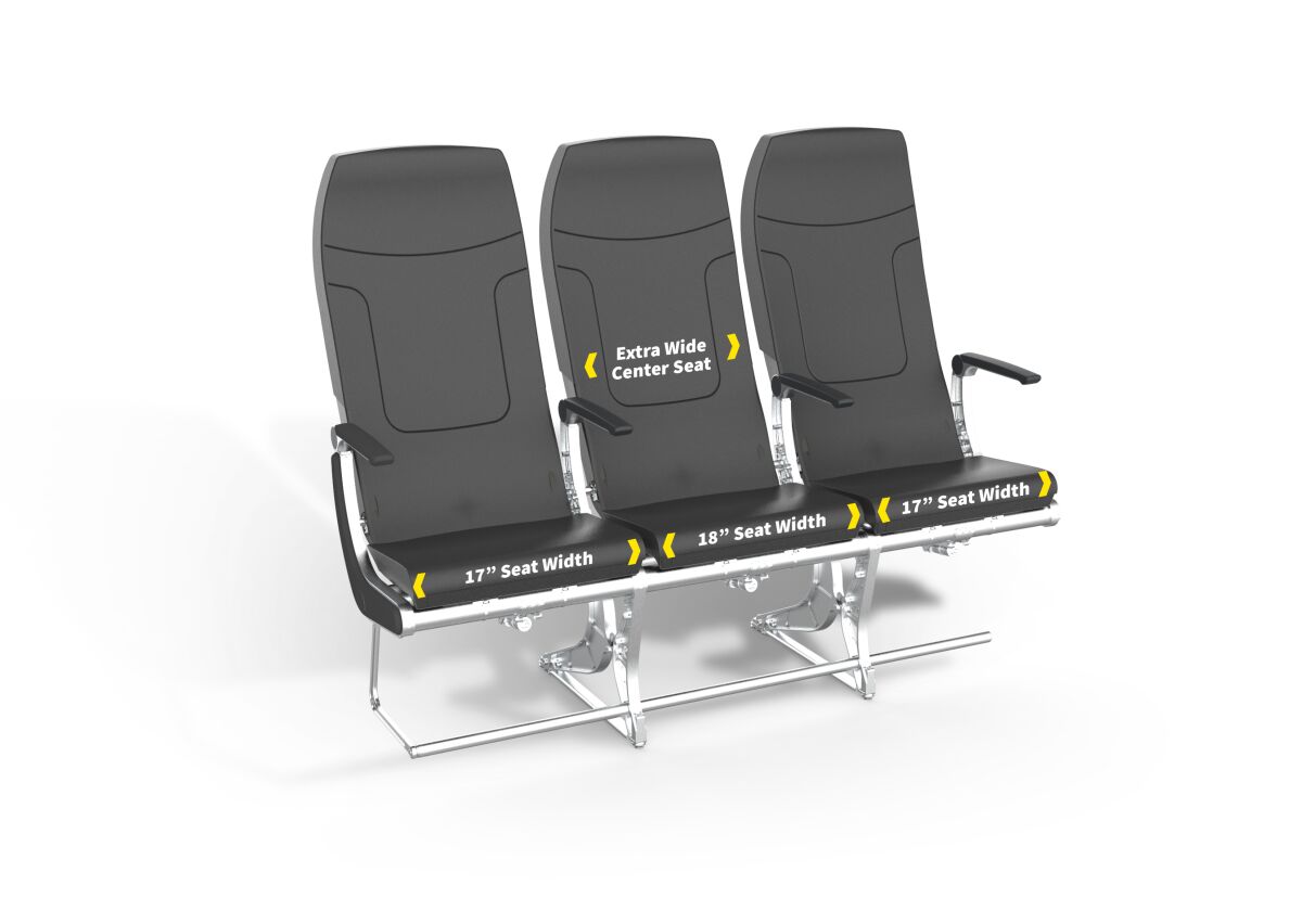 Spirit Airlines hopes to improve its image with new seats featuring fatter cushions.