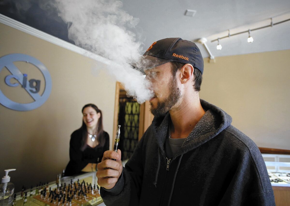 E-cigarettes have grown to become a $2-billion industry with no federal oversight.