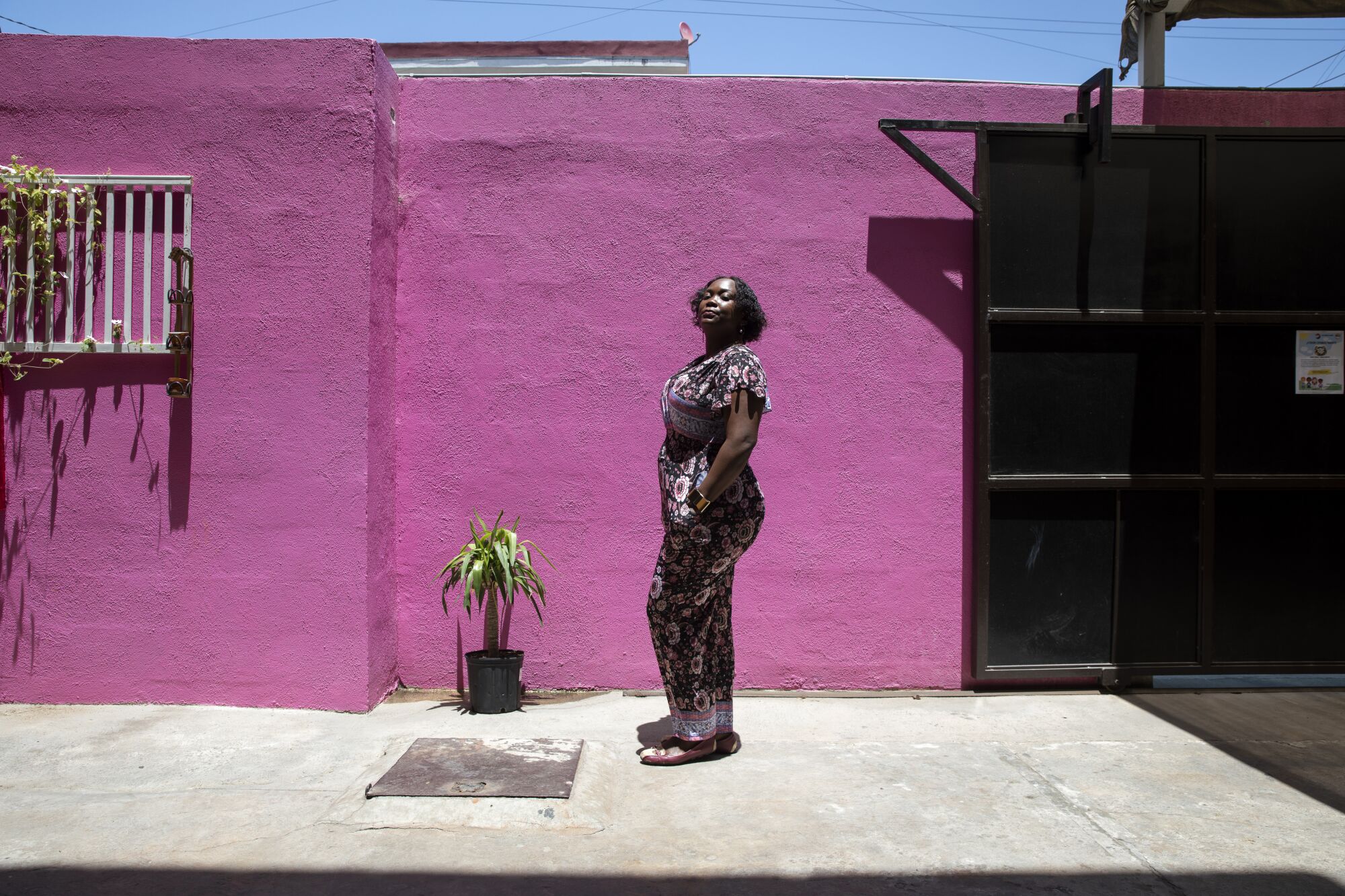 Vivianne Petit-frére, a community liaison for Haitian Bridge Alliance