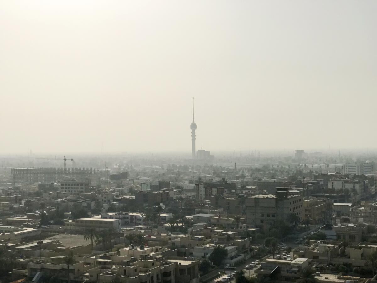 Years after the U.S.-led invasion of Iraq, the tower's environs were the only visible sign of reconstruction in the capital.