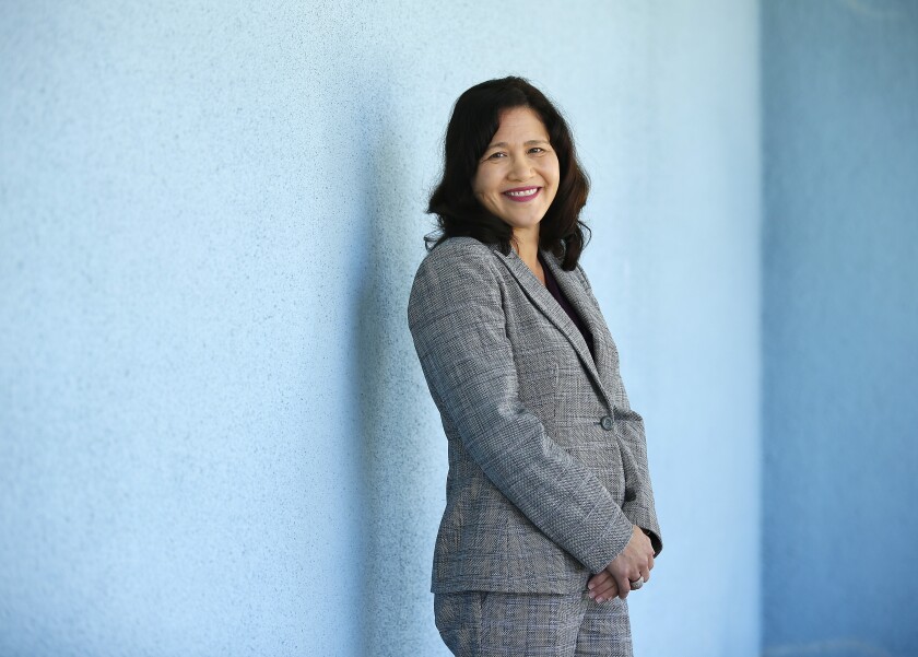 Gina Potter just finished her first year as the San Ysidro School District superintendent.