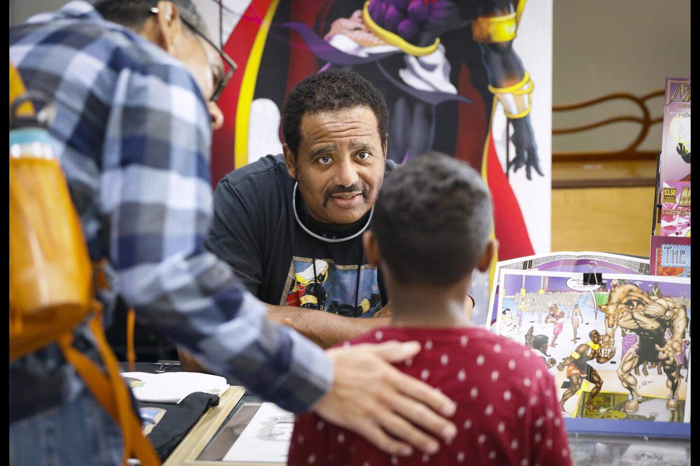 Black Comix Day offers inspiration for kids and platform for black