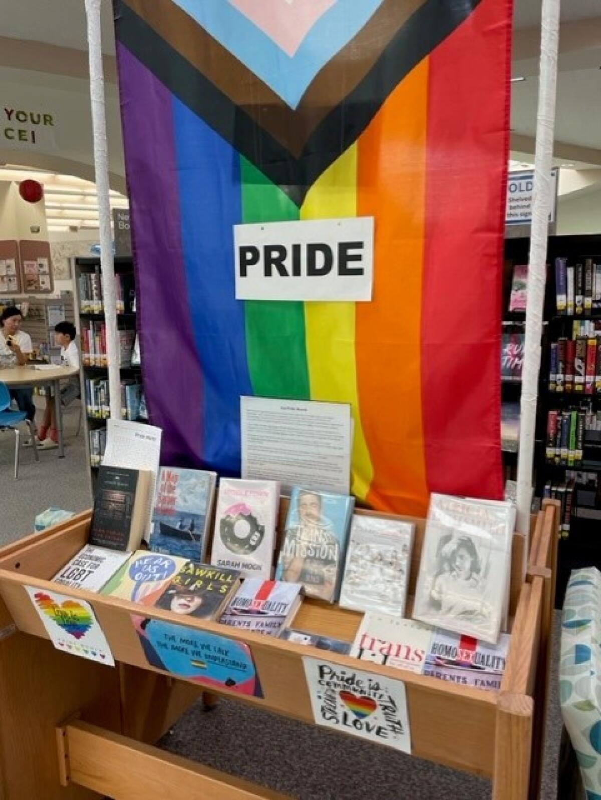 Rancho Penasquitos Library revives Pride display after protest The