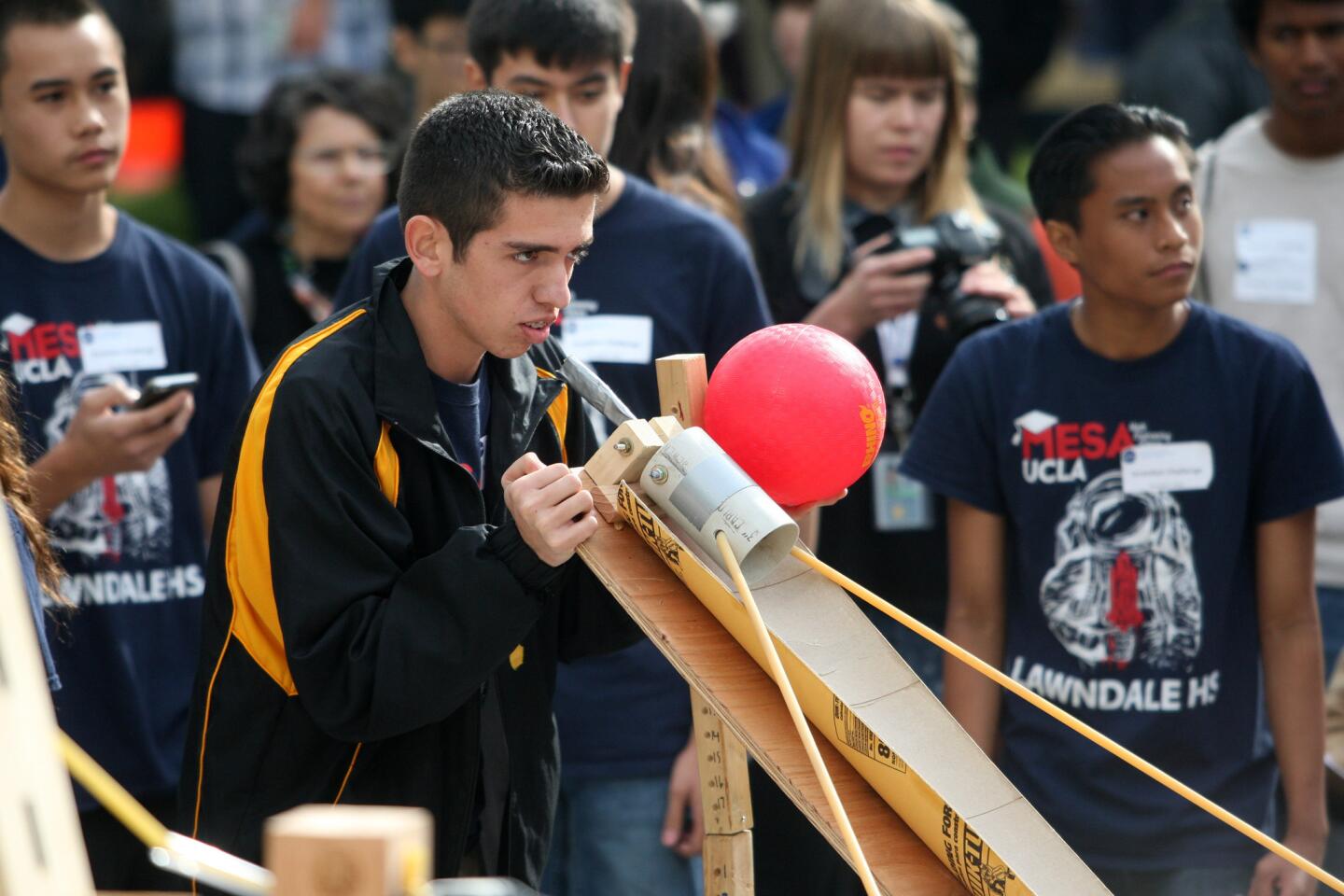 Photo Gallery: Crescenta Valley High School team scores high in the JPL Annual Invention Challenge