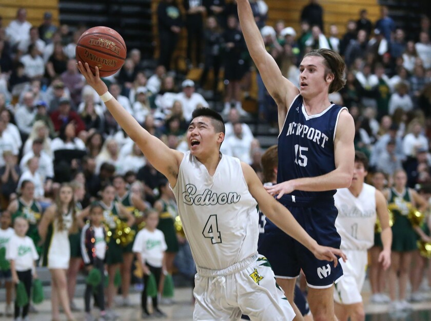 Edison Boys Basketball Alone In First Place After Surf League
