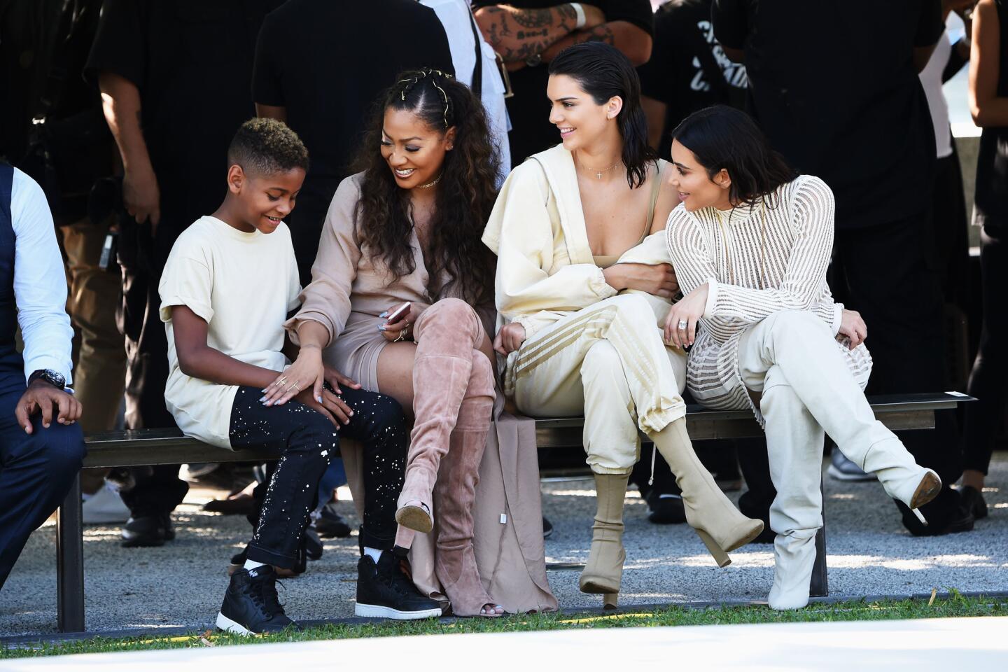 Pharrell At The Yeezy Season 4 Fashion Show In NYC (September 7