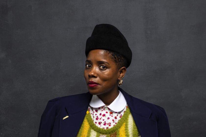 Director/co-writer Janicza Bravo of "Zola," photographed in the L.A. Times Studio at the Sundance Film Festival