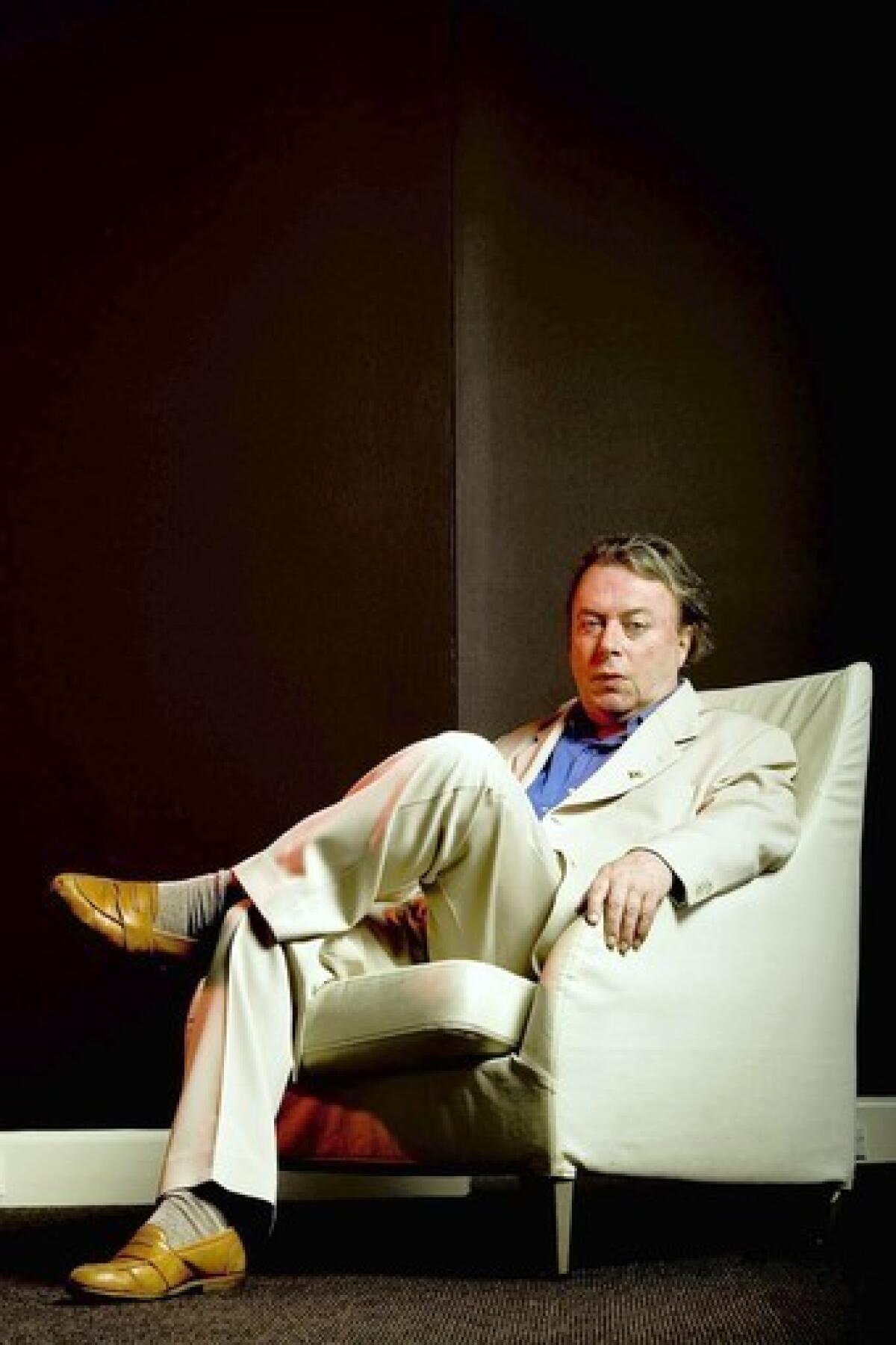 Christopher Hitchens on May 22, 2010, in Australia.