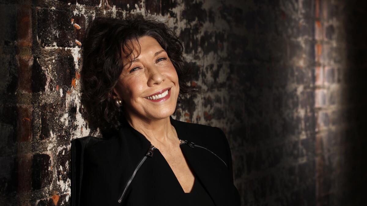 Actress-comedian Lily Tomlin has a film releasing called "Grandma" and also has a show on Netflix called "Grace and Frankie."