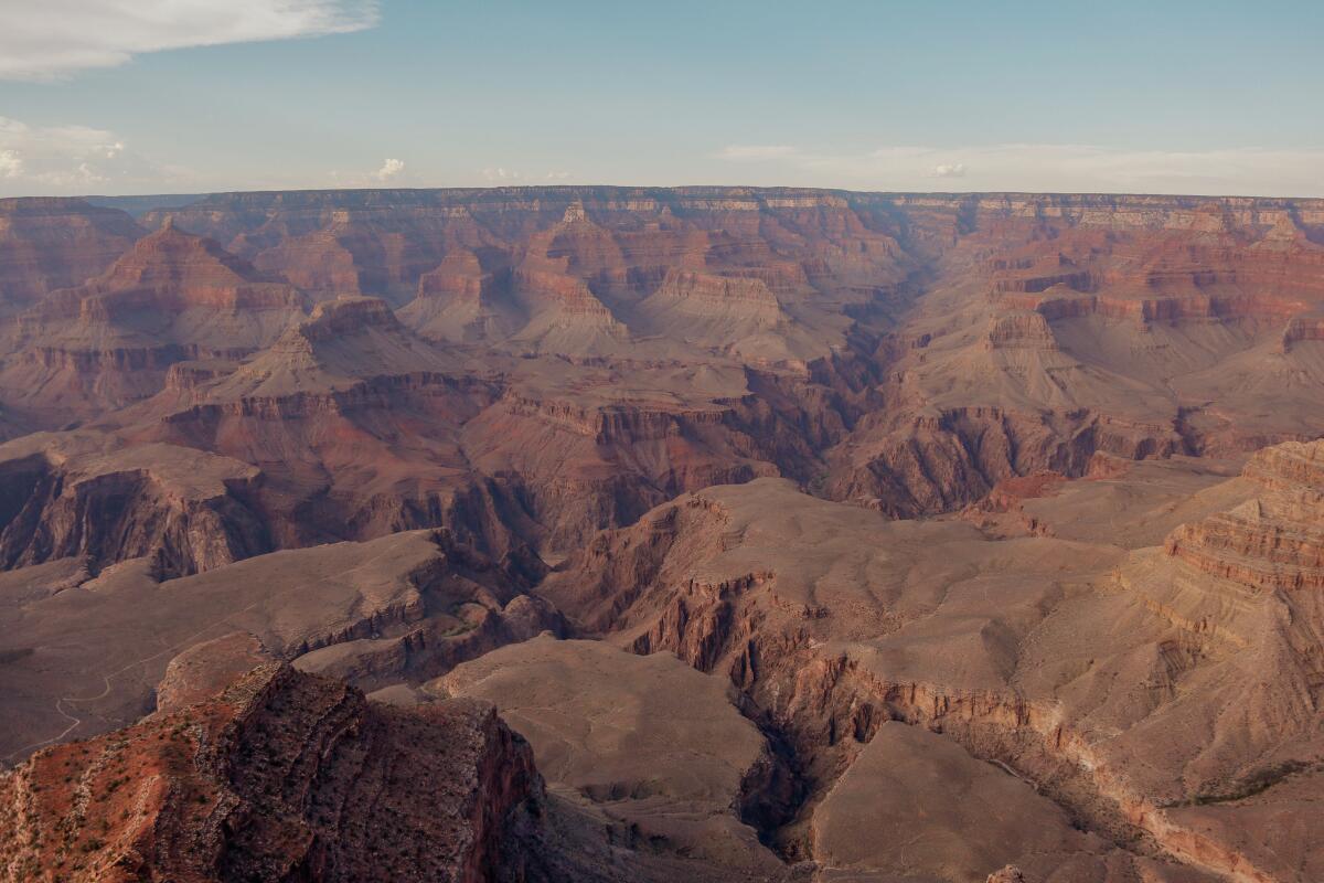 The Grand Canyon seen from the south rim