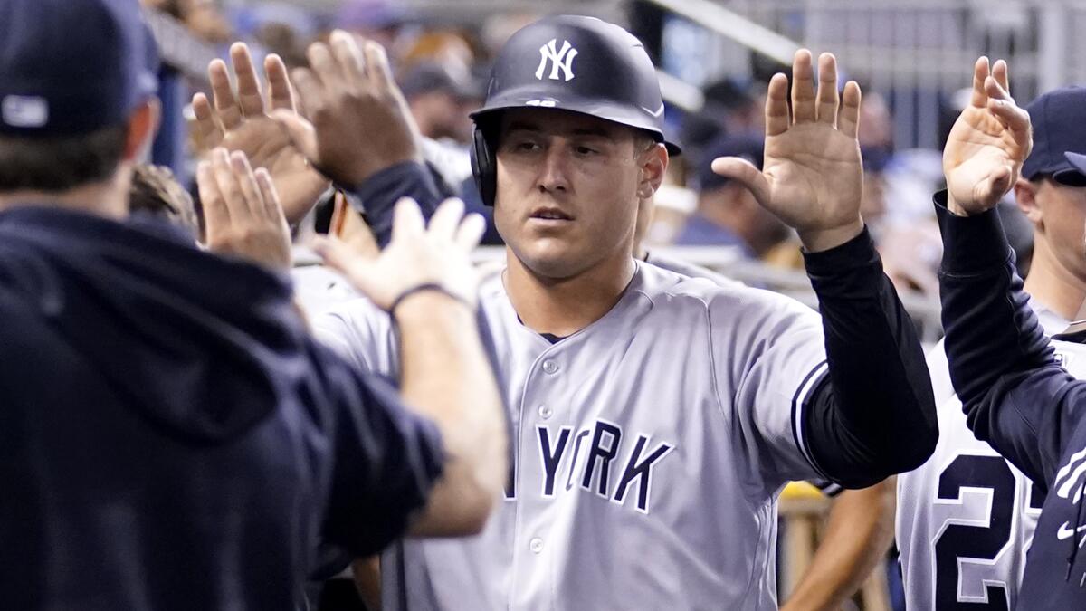 Rizzo HR again for Yanks as Marlins' Mattingly misses game