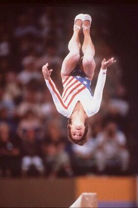 Mary Lou Retton balance beam