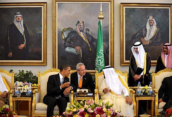 President Obama in Saudi Arabia