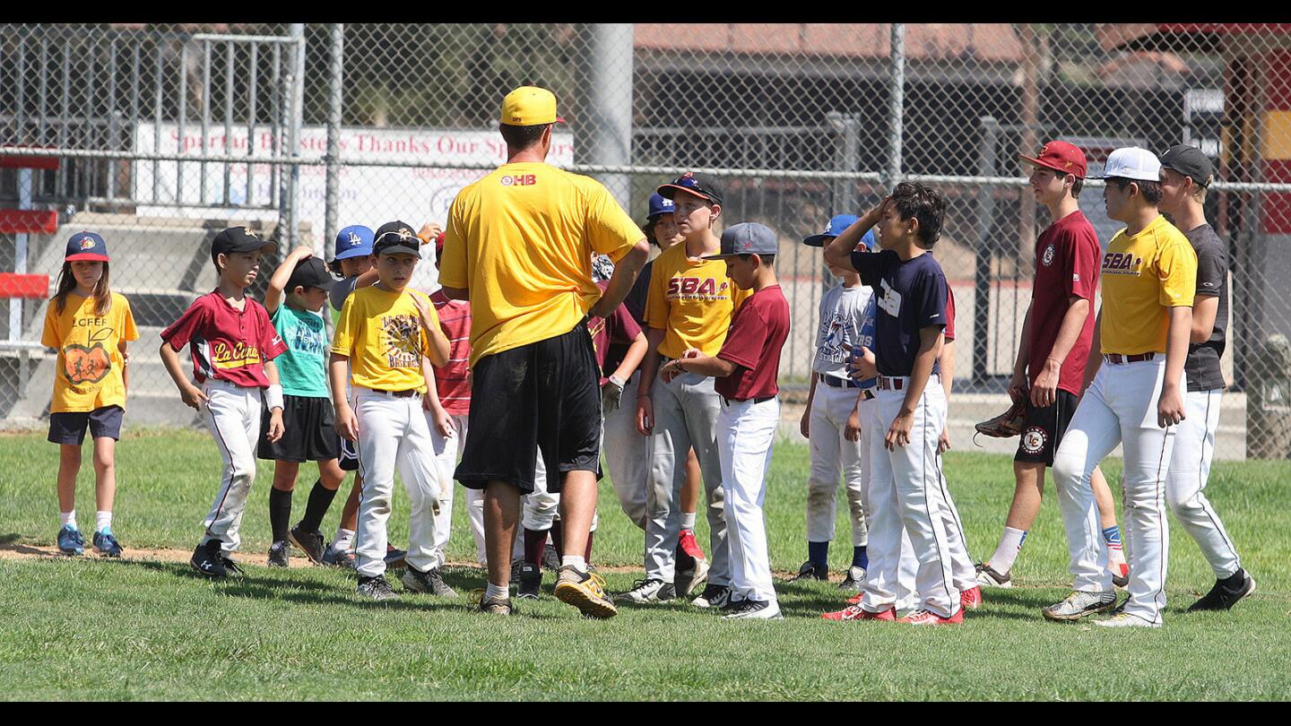 Photo Gallery: Spartan Baseball Academy camp under direction of La Cañada baseball coach Matt Whisenant