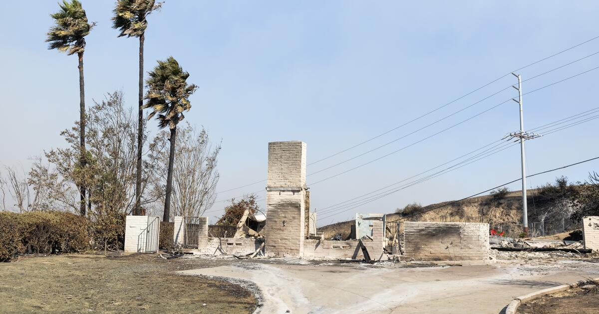 Metrolink CEO’s home is among those destroyed in Mountain fire Metrolink CEO’s home is among those destroyed in Mountain fire