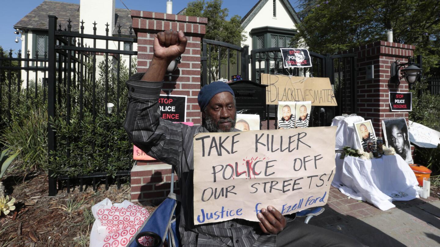 Ezell Ford protest