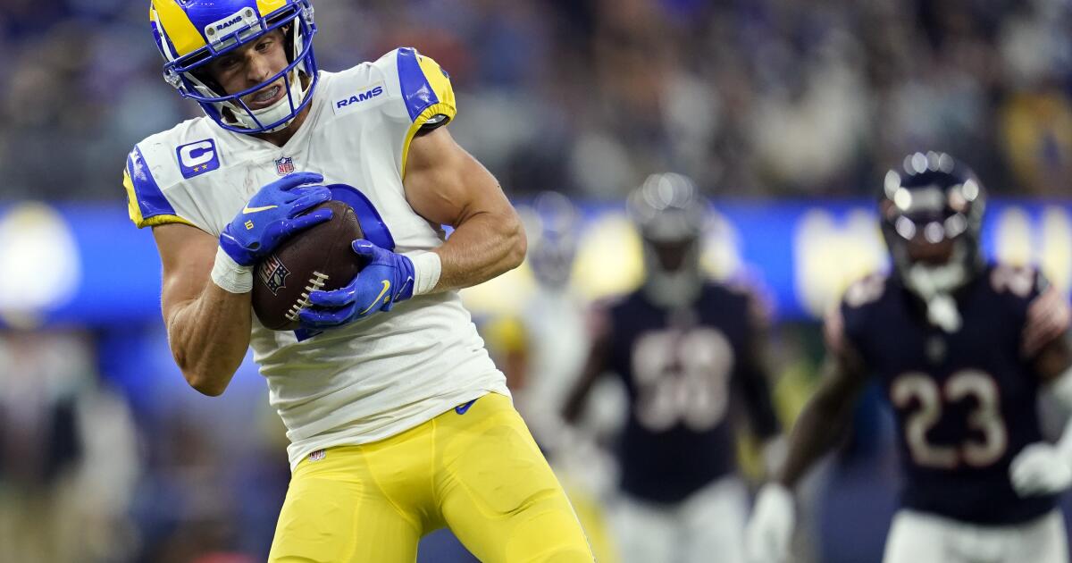 Updated plans for Rams' Cooper Kupp: He will start practicing - Los Angeles  Times