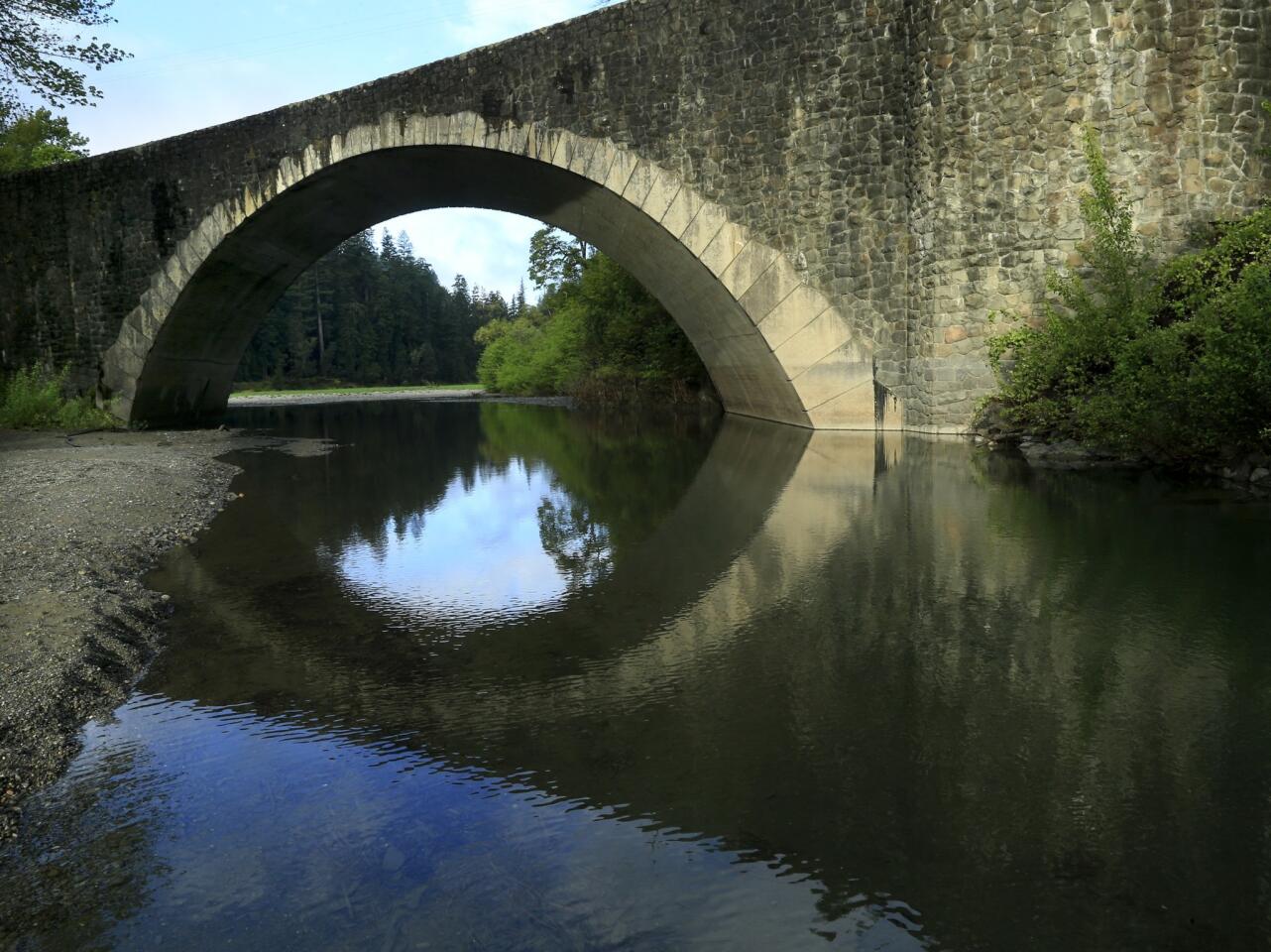 Bridge over the Eel River