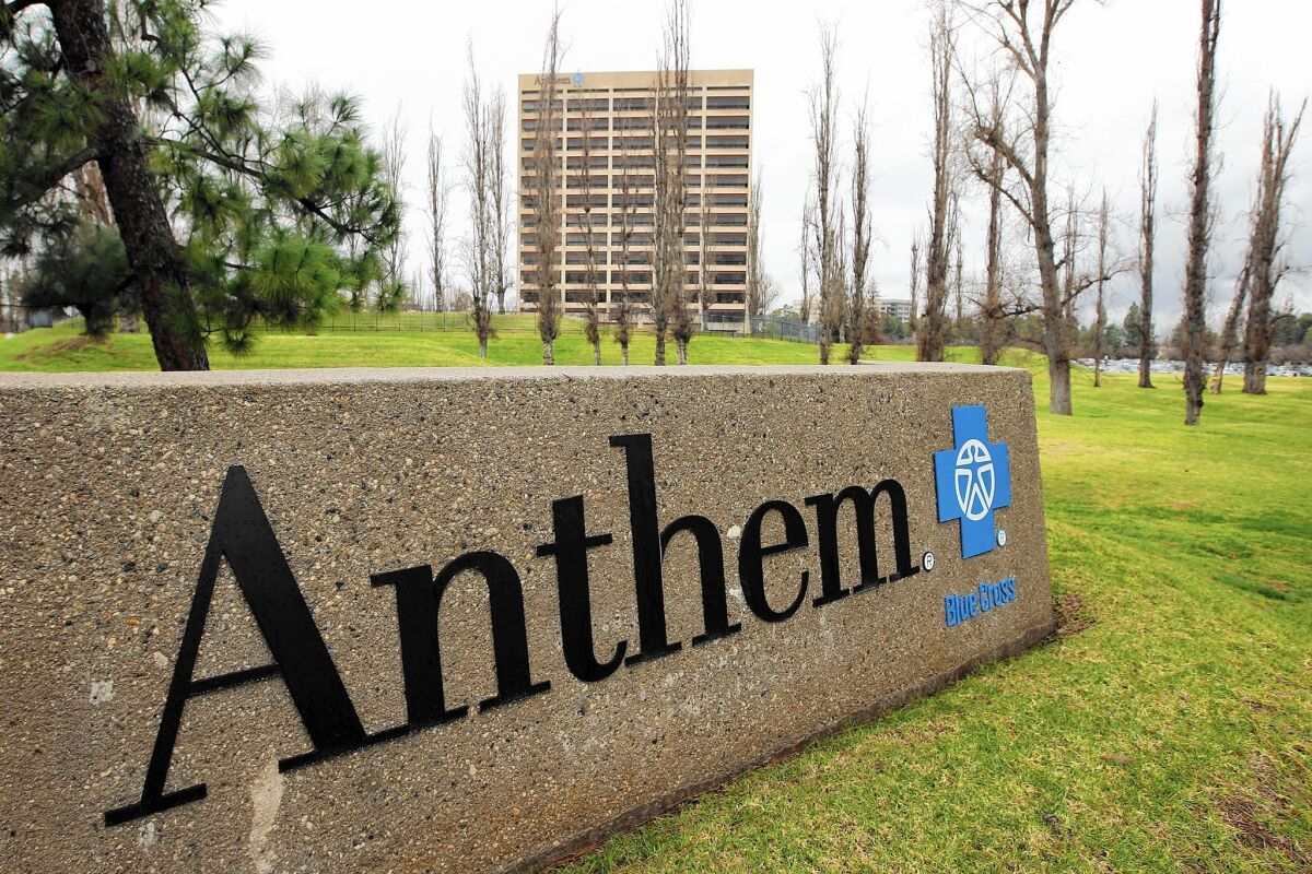 Anthem, a unit of industry giant WellPoint Inc., said there's no evidence that Californians are having widespread difficulty finding a network doctor.