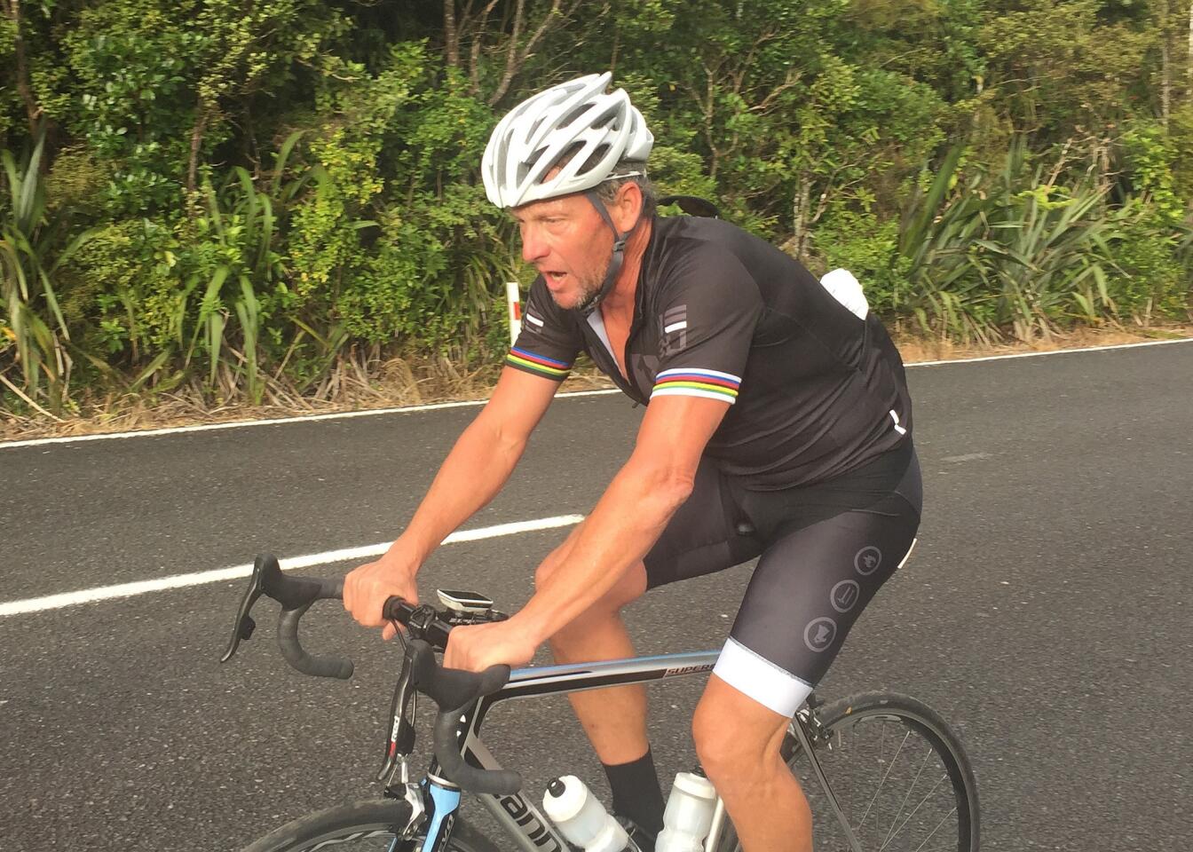 Lance Armstrong Visits Auckland