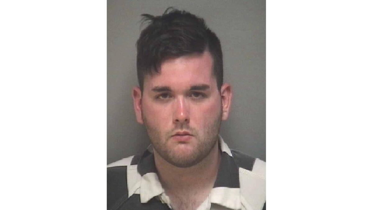 James Alex Fields Jr. is accused of plowing a car into a crowd of people protesting a white nationalist rally in Charlottesville, Va., killing a woman and injuring dozens more.