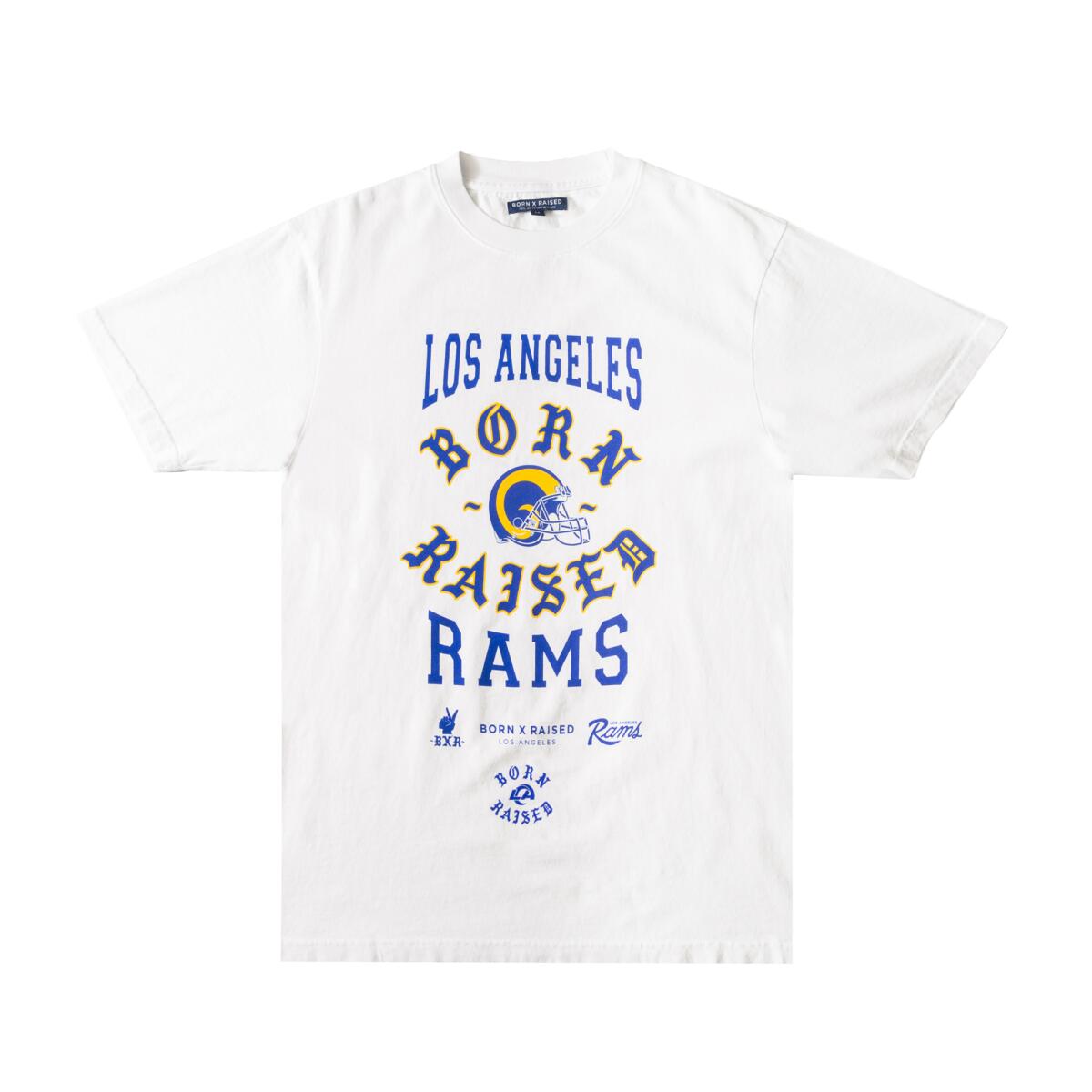 Born X Raised L.A. Rams streetwear sells out in minutes - Los Angeles Times