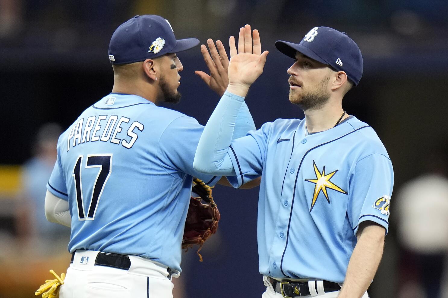 Rays at 9-0, best MLB start since 2003, after 11-0 rout - The San Diego  Union-Tribune