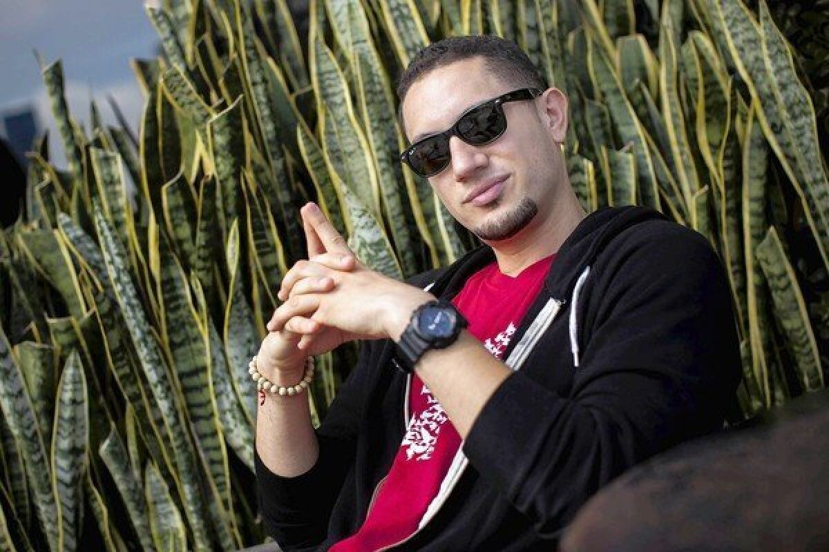 Omar Offendum, 30, is a Syrian-American Rapper based in Los Angeles, who has been an outspoken critic of Syrian President Bashar al-Assad's regime.