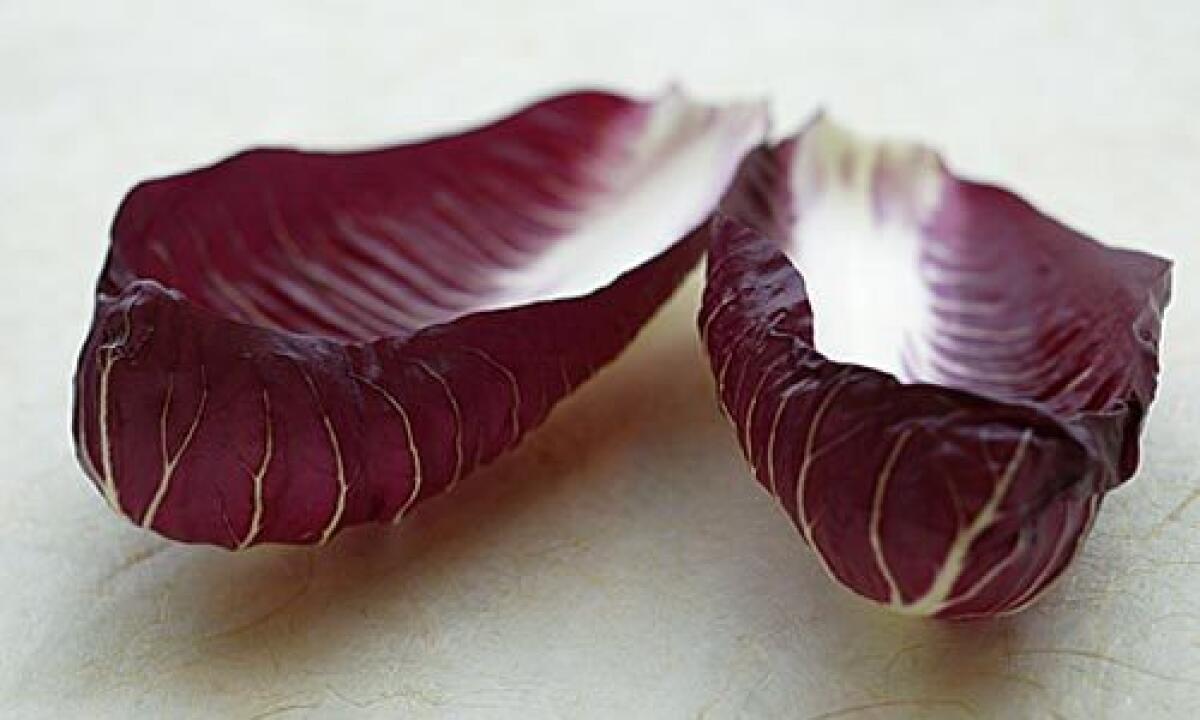 GRILL IT: Radicchio can turn almost caramel sweet.