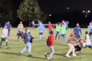 A brawl broke out Saturday Oct. 21 at Great Park in Irvine between Irvine Zeta and Club Garrafones