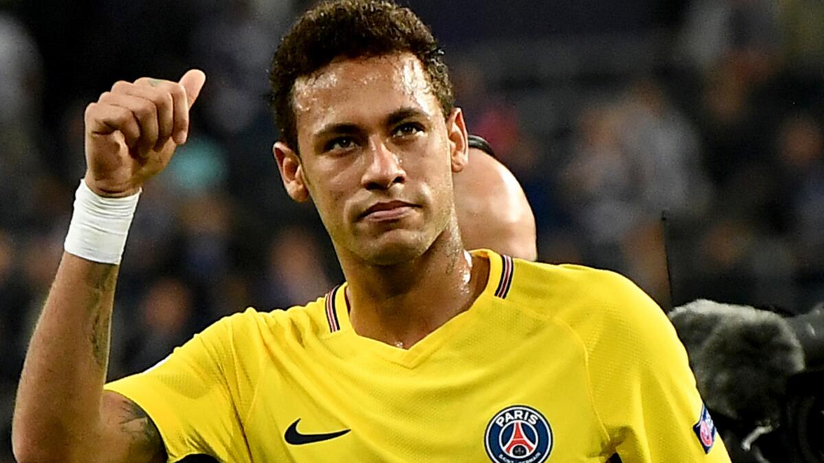 Neymar and Paris Saint-Germain take an unbeaten record into a game against Ligue 1 rival Olympique on Sunday.