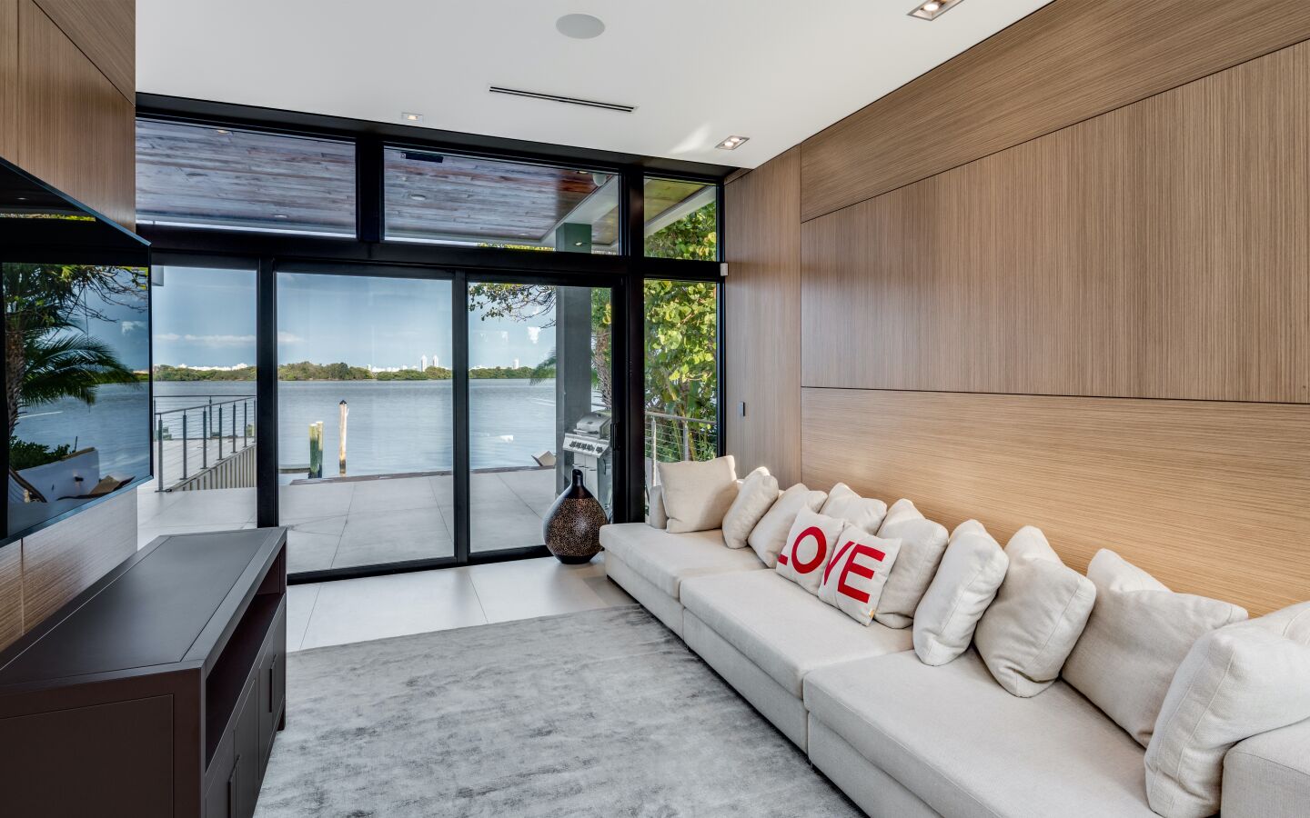The family room.