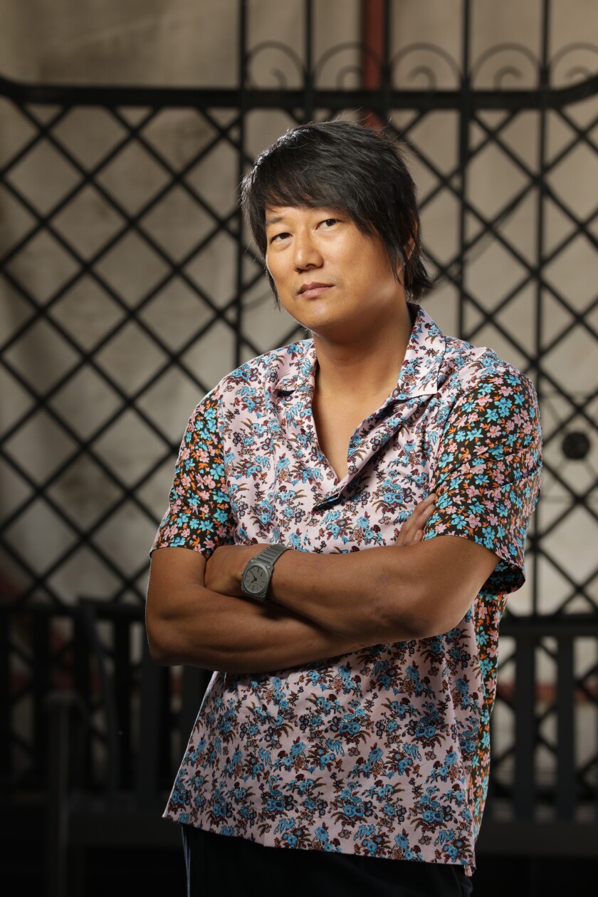 Sung Kang Photographed June 12, 2021 in Universal City, CA. (Myung J. Chun / Los Angeles Times)