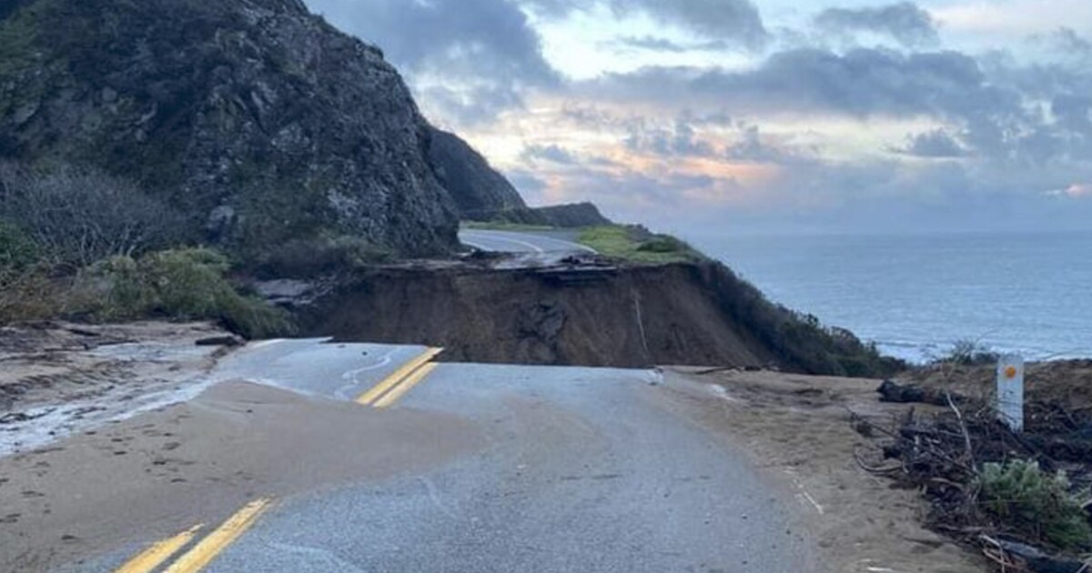 23 miles from Highway 1 near the Big Sur closure, require repairs