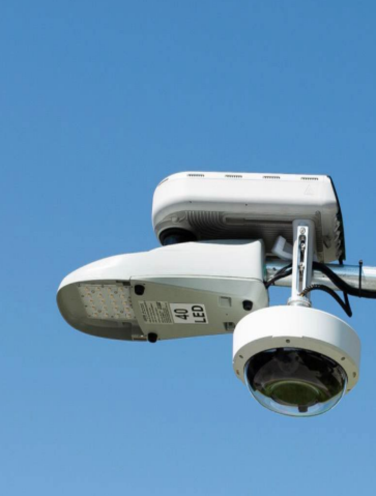 An example of surveillance technology the San Diego Police Department wants on 500 streetlights around the city.