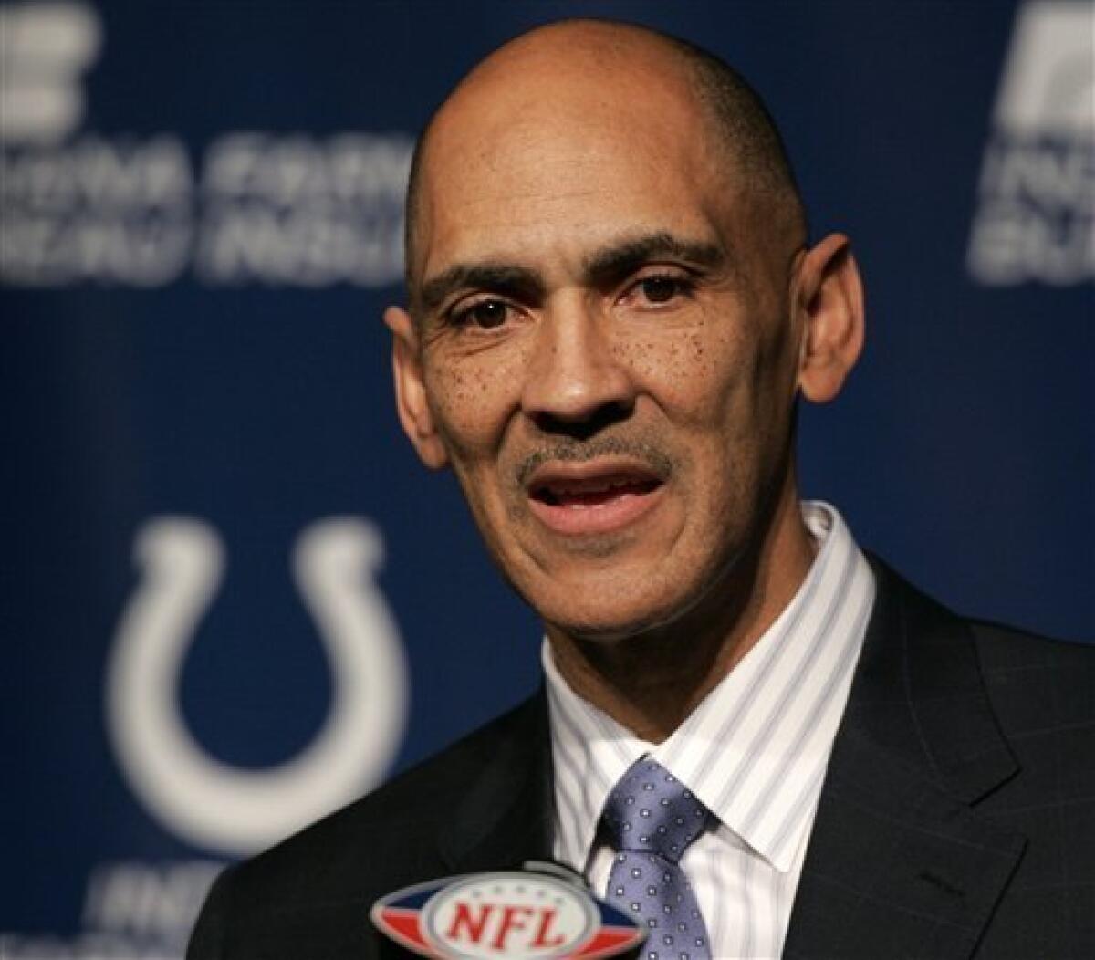 Tony Dungy trades football for family, social work - The San Diego  Union-Tribune