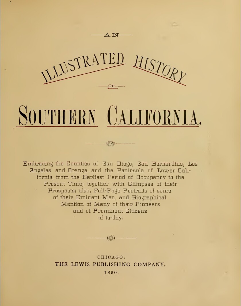 A copy of "An Illustrated History of Southern California" was recently donated to Friends of the Poway Library.