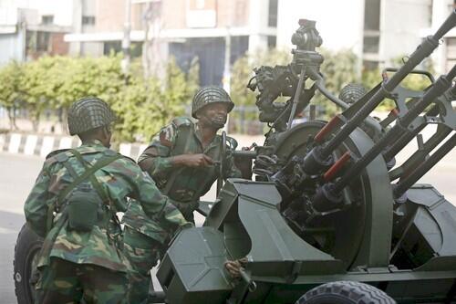 Bangladesh army soldiers