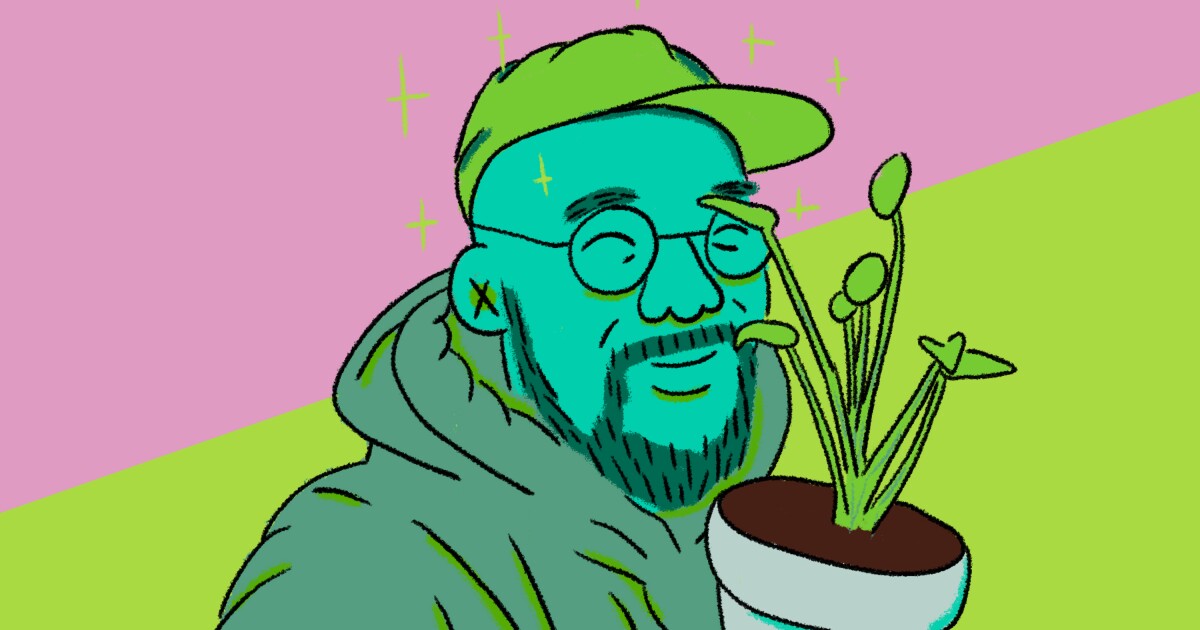 This L.A. music producer is obsessed with houseplants: See how they amplify his work
