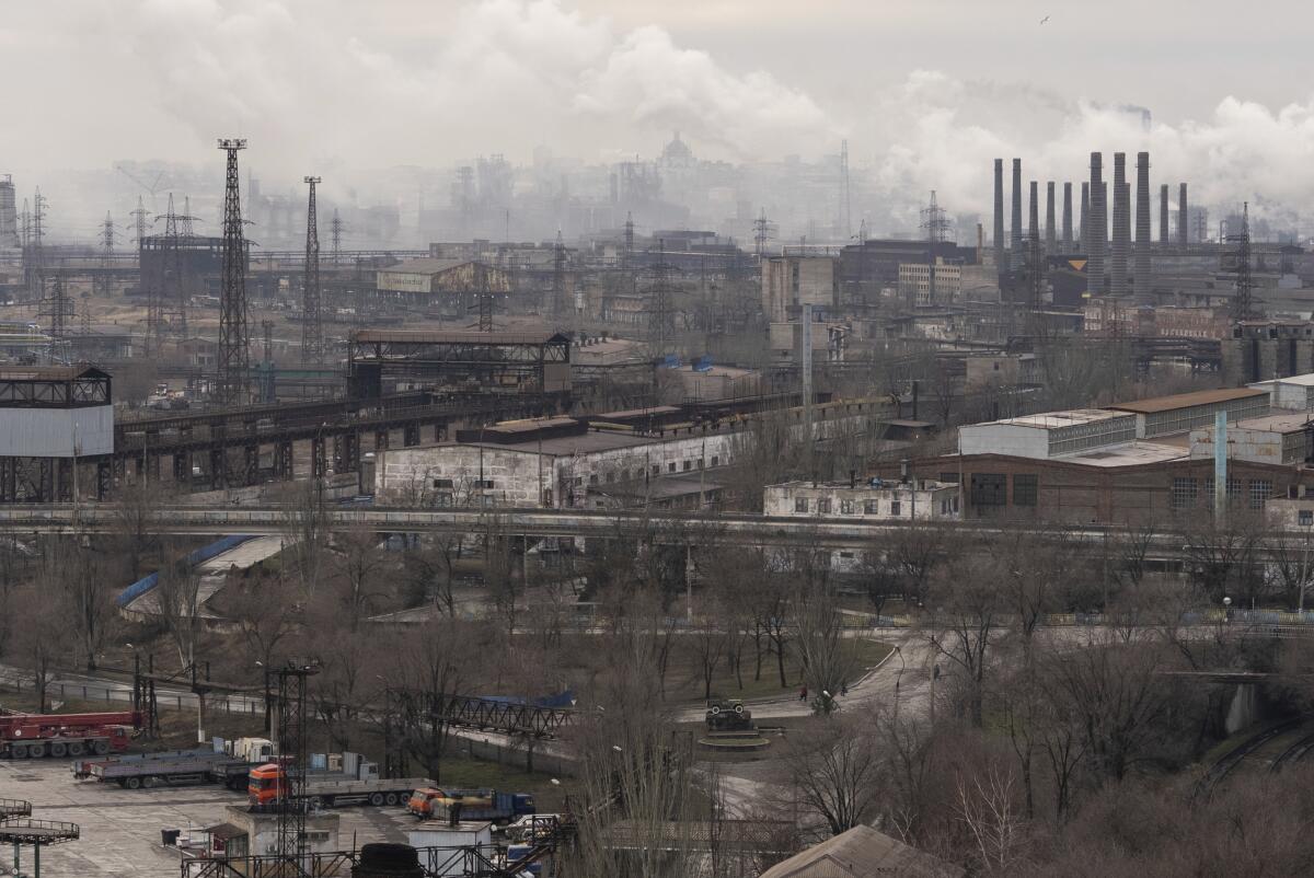 Fotografía de Mariúpol, Ucrania, el 24 de febrero de 2022. (AP Foto/Mstyslav Chernov)