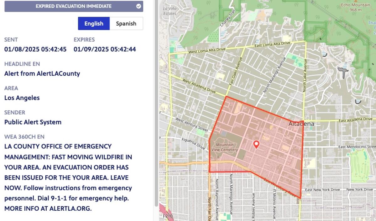 Altadena residents waited for a fire evacuation order that came far too ...