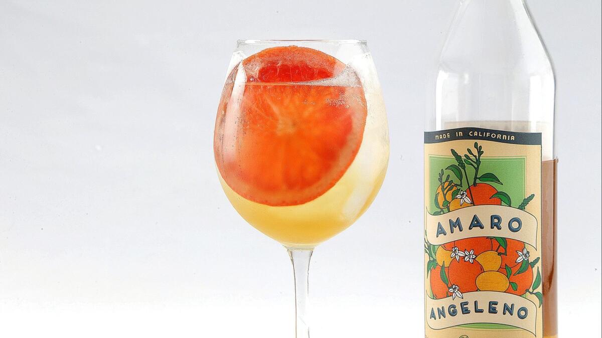 The Amaro Angeleno spritz.
