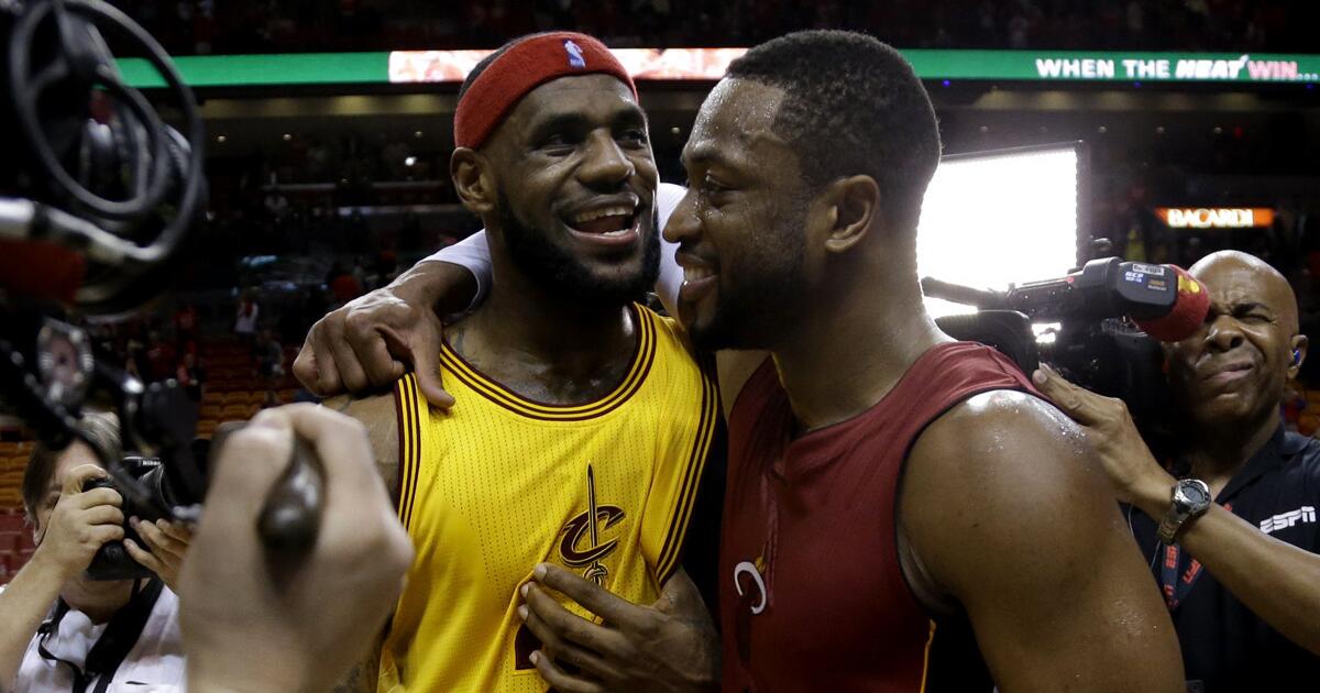 Dwyane Wade and LeBron James Reunite On the Court One Final Time