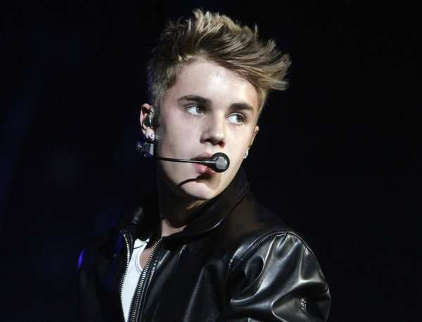 Eighteen-year-old pop star Justin Bieber.