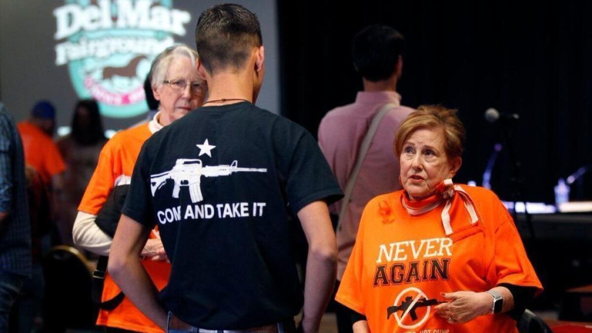Fair board agrees to review gun show policies - The San Diego