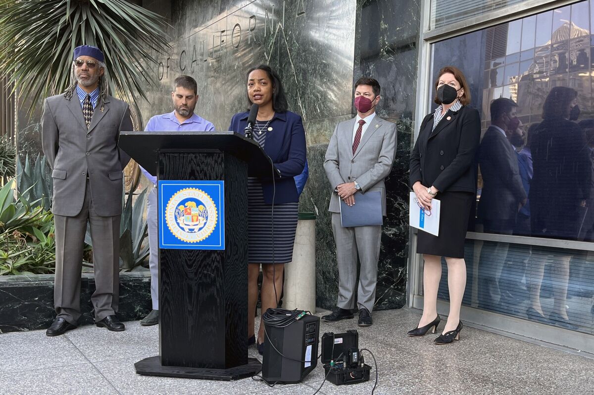 Assemblymember Dr. Akilah Weber announced a bill to prevent deaths of incarcerated people in county jails