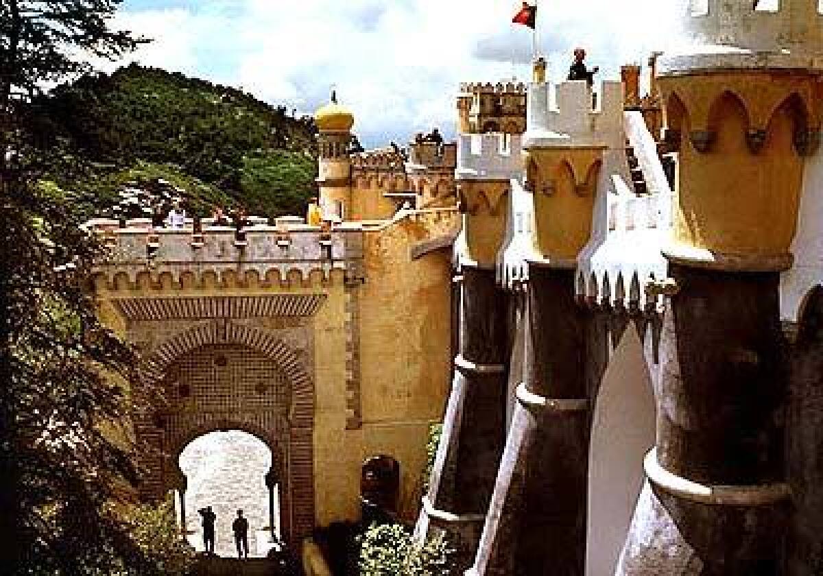 Pena Palace was created in 1838 and is said to have influenced Neuschwanstein, the German castle copied by Disney.