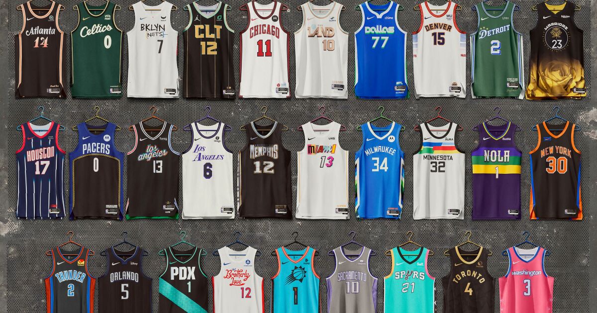 Classement des nouveaux maillots NBA City Edition : les Lakers sont-ils les pires ?